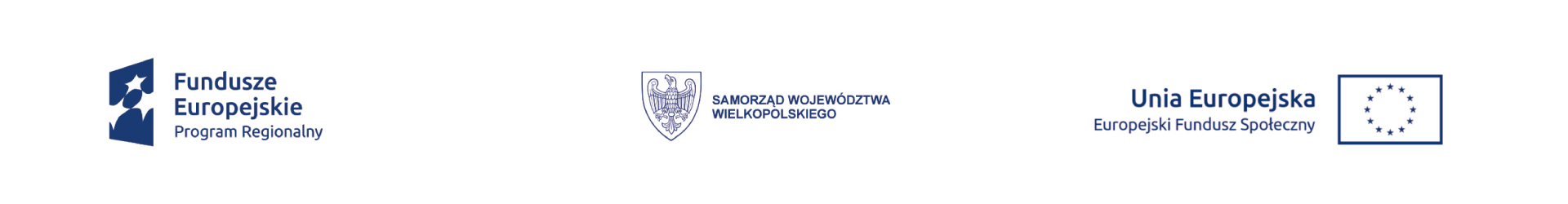 Fundusze Europejskie Program Regionalny / Samorzad Województwa Wielkopolskiego / Europejski Fundusz Społeczny